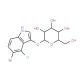 5-Bromo-4-chloro-3-indolyl a-D-glucopyranoside (CAS 108789-36-2) - chemical structure image