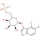 5-Bromo-4-chloro-3-indolyl β-D-galactopyranoside-6-sulfate - chemical structure image