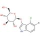 5-Bromo-4-chloro-3-indolyl β-D-glucopyranoside (CAS 15548-60-4) - chemical structure image