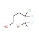 5-Bromo-4-chloro-4,5,5-trifluoropentan-1-ol (CAS 222026-50-8) - chemical structure image