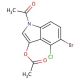 5-Bromo-4-chloroindoxyl 1,3-diacetate (CAS 3030-06-6) - chemical structure image