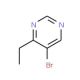 5-Bromo-4-ethylpyrimidine (CAS 951884-36-9) - chemical structure image