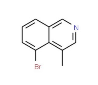 5-Bromo-4-methylisoquinoline (CAS 651310-24-6) - chemical structure image