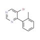 5-Bromo-4-o-tolylpyrimidine (CAS 941294-34-4) - chemical structure image