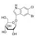 5-Bromo-6-chloro-3-indolyl-β-D-galactopyranoside (CAS 93863-88-8) - chemical structure image
