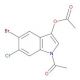 5-Bromo-6-chloroindolyl-1,3-diacetate - chemical structure image