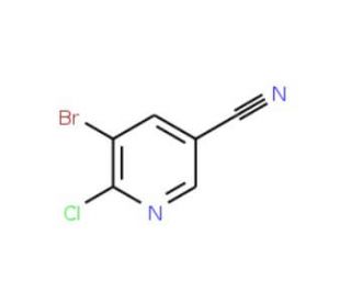 5-Bromo-6-chloronicotinonitrile (CAS 71702-01-7) - chemical structure image