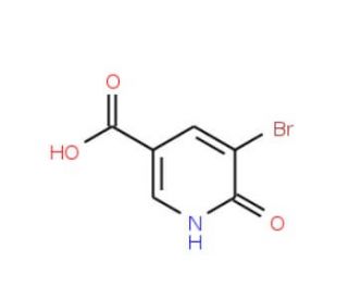 5-Bromo-6-hydroxypyridine-3-carboxylic acid (CAS 41668-13-7) - chemical structure image