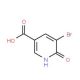 5-Bromo-6-hydroxypyridine-3-carboxylic acid (CAS 41668-13-7) - chemical structure image
