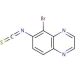 5-Bromo-6-isothiocyanatoquinoxaline (CAS 134892-46-9) - chemical structure image