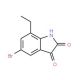 5-bromo-7-ethyl-1H-indole-2,3-dione - chemical structure image