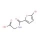 [(5-Bromo-furan-2-carbonyl)-amino]-acetic acid - chemical structure image
