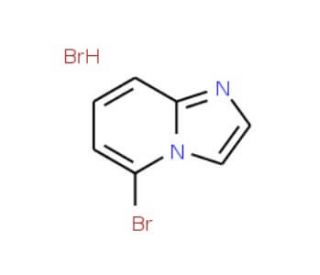 5-Bromo-imidazo[1,2-a]pyridine HBr (CAS 603301-13-9) - chemical structure image