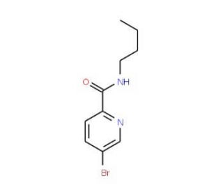 5-Bromo-N-butylpicolinamide (CAS 951885-14-6) - chemical structure image
