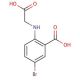 5-Bromo-N-(carboxymethyl)anthranilic acid (CAS 32253-75-1) - chemical structure image