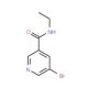 5-Bromo-N-ethylnicotinamide (CAS 173999-48-9) - chemical structure image