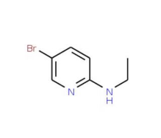5-bromo-N-ethylpyridin-2-amine (CAS 856850-36-7) - chemical structure image