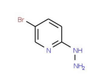 (5-Bromo-pyridin-2-yl)-hydrazine (CAS 77992-44-0) - chemical structure image