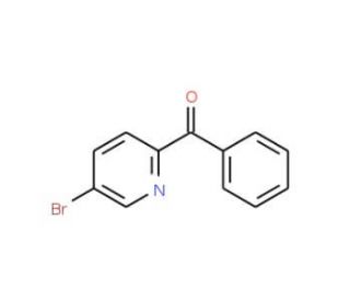 (5-Bromo-pyridin-2-yl)-phenyl-methanone (CAS 206357-52-0) - chemical structure image