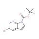 5-Bromo-pyrrolo[2,3-b]pyridine-1-carboxylic acidtert-butyl ester (CAS 928653-80-9) - chemical structure image