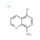 5-Bromo-quinolin-8-ylamine hydrochloride (CAS 297760-76-0) - chemical structure image