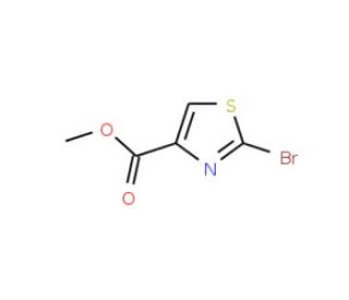 5-Bromo-thiazole-4-carboxylic acid methyl ester (CAS 913836-22-3) - chemical structure image