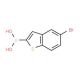 5-Bromobenzo[b]thiophene-2-boronic acid (CAS 884010-25-7) - chemical structure image
