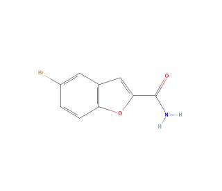 5-Bromobenzofuran-2-carboxamide (CAS 35351-21-4) - chemical structure image