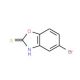 5-Bromobenzoxazole-2-thiol (CAS 439607-87-1) - chemical structure image