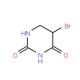 5-bromodihydropyrimidine-2,4(1H,3H)-dione (CAS 1193-76-6) - chemical structure image
