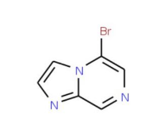 5-Bromoimidazo[1,2-a]pyrazine (CAS 87597-26-0) - chemical structure image