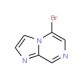 5-Bromoimidazo[1,2-a]pyrazine (CAS 87597-26-0) - chemical structure image