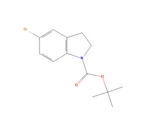 5-Bromoindole-1-carboxylic Acid tert-Butyl Ester (CAS 261732-38-1) - chemical structure image