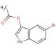 5-Bromoindoxyl acetate (CAS 17357-14-1) - chemical structure image