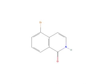 5-Bromoisoquinolin-1(2H)-one (CAS 190777-77-6) - chemical structure image