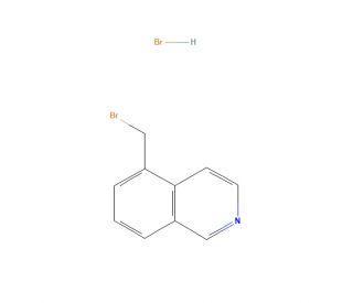 5-(Bromomethyl)isoquinoline hydrobromide (CAS 586373-76-4) - chemical structure image