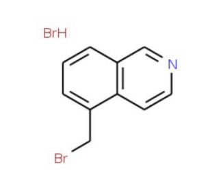 5-Bromomethylisoquinoline hydrobromide (CAS 158654-74-1) - chemical structure image