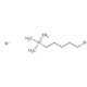 5-Bromopentyl-trimethylammonium Bromide (CAS 15008-33-0) - chemical structure image