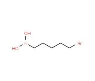 5-Bromopentylboronic acid (CAS 120986-85-8) - chemical structure image