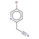 (5-bromopyridin-2-yl)acetonitrile - chemical structure image