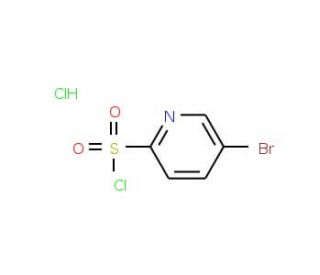 5-Bromopyridine-2-sulfonyl chloride, HCl (CAS 1150561-80-0) - chemical structure image