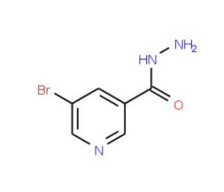 5-Bromopyridine-3-carbohydrazide (CAS 112193-41-6) - chemical structure image