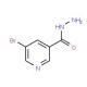 5-Bromopyridine-3-carbohydrazide (CAS 112193-41-6) - chemical structure image