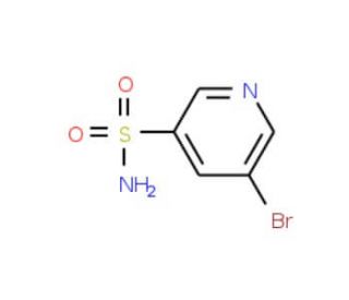 5-Bromopyridine-3-sulphonamide (CAS 62009-33-0) - chemical structure image