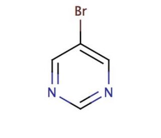 5-Bromopyrimidine (CAS 4595-59-9) - chemical structure image