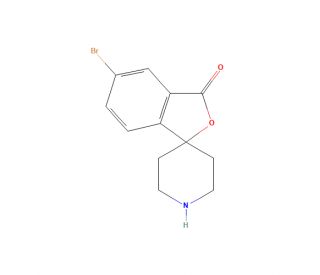 5-Bromospiro[isobenzofuran-1(3H),4&prime;-piperidin]-3-one (CAS 920023-36-5) - chemical structure image
