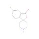 5-Bromospiro[isobenzofuran-1(3H),4′-piperidin]-3-one (CAS 920023-36-5) - chemical structure image