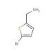 (5-bromothiophen-2-yl)methanamine (CAS 612499-04-4) - chemical structure image