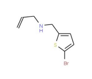 [(5-bromothiophen-2-yl)methyl](prop-2-en-1-yl)amine - chemical structure image