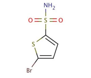 5-Bromothiophene-2-sulfonamide (CAS 53595-65-6) - chemical structure image